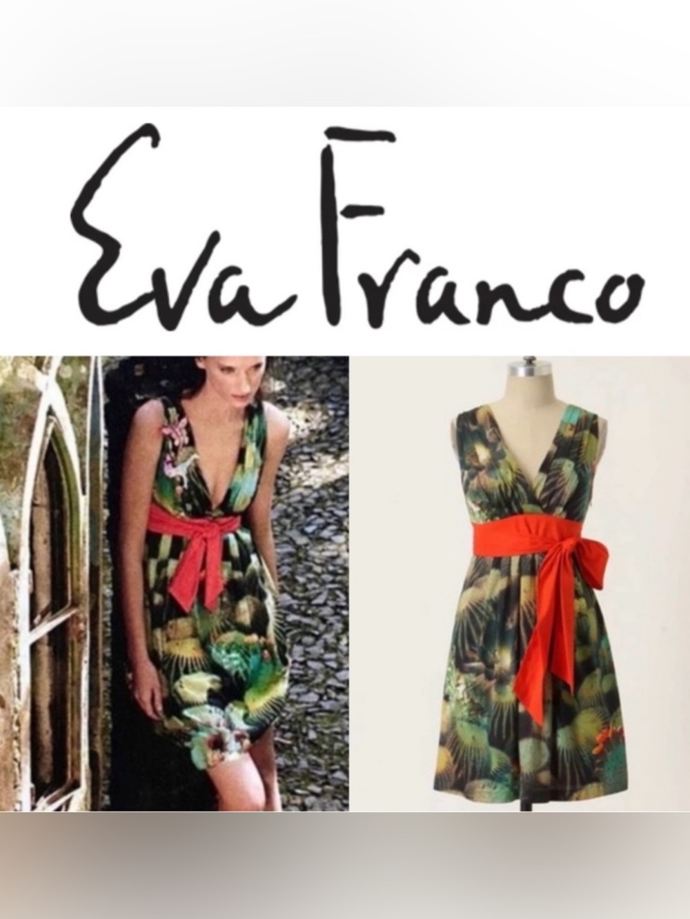 Anthropology Eva Franco “Oroya Cactus” Dress